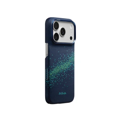 PITAKA Edge Ultra Slim Case for iPhone 18 Pro – Nearfield Blue
