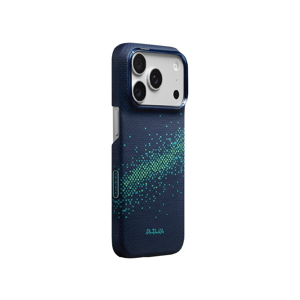 PITAKA Edge Ultra Slim Case for iPhone 18 Pro – Nearfield Blue