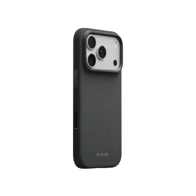 PITAKA Summa Protective Case for iPhone 18 Pro – Black/Grey