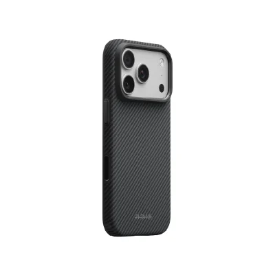 PITAKA Summa Protective Case for iPhone 18 Pro Max – Black/Grey