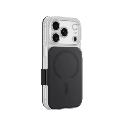 Amazingthing iPhone  18 Pro Max Titan Pro Mag Lens Flip Set Case - Black