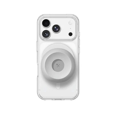 Amazingthing iPhone  18 Pro Max Minimal Mag Earphone Set Case - Clear