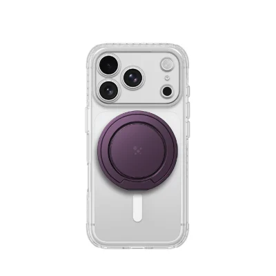 Amazingthing iPhone 18 Pro Titan Pro Mag Lens Pop Ring Set Case - Purple