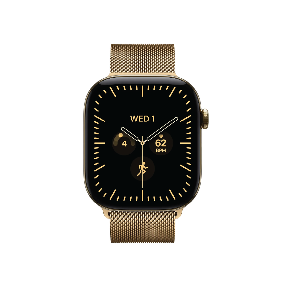 Apple Watch Series 12 GPS + Cellular 42MM Radiant Gold Titanium Case with Radiant Gold ML
