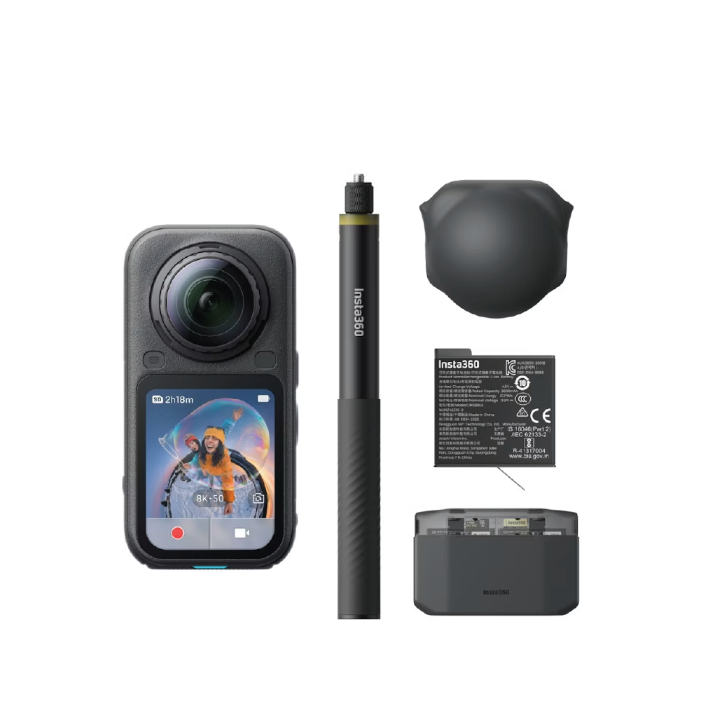 Insta360 X6 Essential Bundle - Black