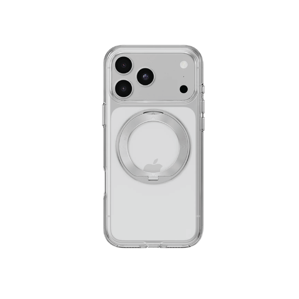 MagEasy Bright 360 M for iPhone 17 Pro/18 Pro - Transparent|Silver