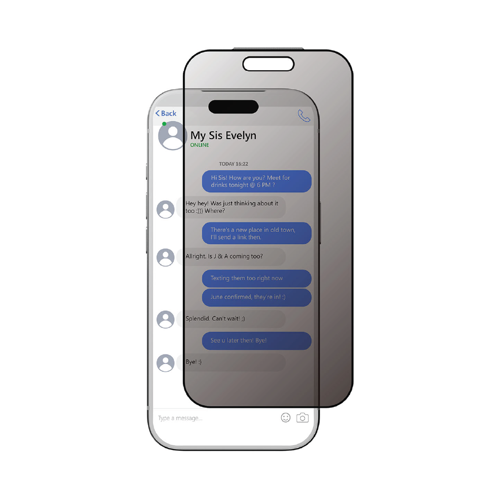 MagEasy Vetro Privacy Screen Protector for iPhone 18 Pro Max - Transparent