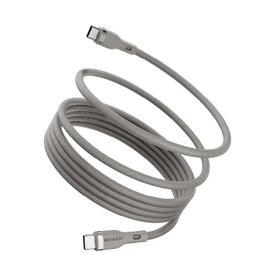 MagEasy Magnetic Wire Fast Charging / Sync Cable Type-C 2m 240W - Gray