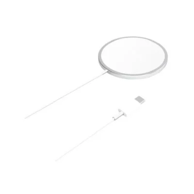 Tiger Power MagSafe Magnetic Wireless Charger - White