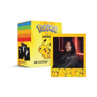 Polaroid Go Color Instant Film Pokémon Pikachu Edition – Double Pack, 16 Photos
