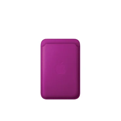 iPhone FineWoven Wallet with MagSafe – Magenta